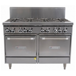 Garland GF48-8LL 8 Burner Range - 8 Open Burners, Oven Under 